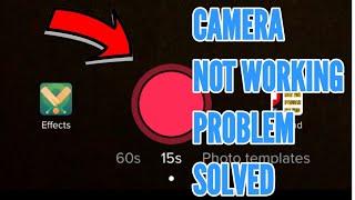 Tik Tok Camera Not Working Problem Solved