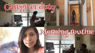 MORNING/DAILY ROUTINE WITH MY EMPLOYER | CAREGIVER IN ISRAEL | Hersheyvlogs