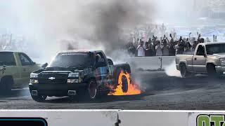 OnDGas & Life on Limiter at tricities DTP Truck event #ondgas #chevrolet #burnout #lifeonlimiter