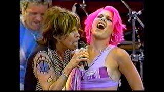 Aerosmith - "Walk This Way" with P!nk, 6/17/01, Los Angeles, Dodger Stadium, Wango Tango (HD 1080p)