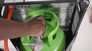 BENNETT READ 3 PANEL GAS HEATER INSTRUCTIONAL VIDEO