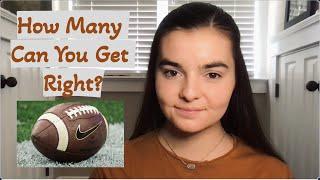 ASMR Football Trivia Questions