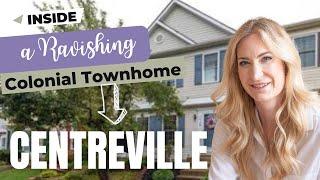 Inside a Ravishing Colonial Townhome in Centreville, VA| Reston Realtor | home tour| home for sale