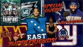 NFC EAST SUPERFRIENDS UNITE!| PHILADELPHIA EAGLES ARE SUPER BOWL CHAMPS AGAIN Hurts Top 5️⃣