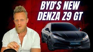 BYD & Mercedes reveal Denza Z9 GT to take on Porsche Taycan