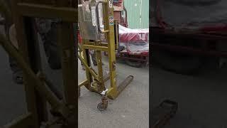 Test tải xe nâng tay cao cũ Nhật #0937375088 #shorts