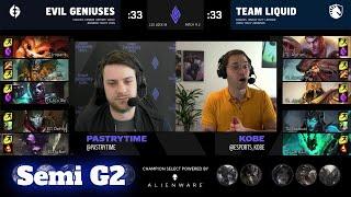 Evil Geniuses vs Team Liquid - Game 2 | Semi Finals LCS Lock In 2021 | EG vs TL G2