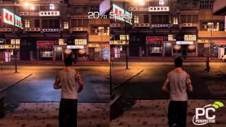 Sleeping Dogs - 60 FPS vs 30 FPS - Frame Rating