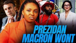 Macron Tranble Sitwayen Mandel kilè lap Bay Ayiti Kob la..Lapolis Sable 7 ti sansal /Fouco