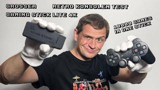 Der große 4K Game Stick Lite TEST #retrogaming #gameplay Ich teste eine Retro Konsole von Aliexpress