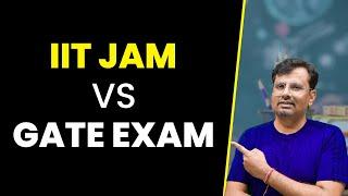 IIT JAM VS GATE Exam ? |  #shorts #youtubeshorts  #iitjam  #gate #trending #gpsir
