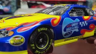 Nascar Diecast review video of Actions 2004 Chevy Rocking Roll Program car.