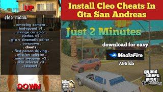 How To Install Cleo Mod In Gta San Andreas | Script Cheats Menu In Gta Sa Android | Gta San Andreas