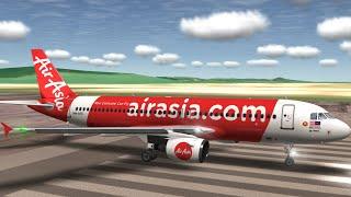 AirAsia A320 | Penang - Johor Bahru | Full Flight