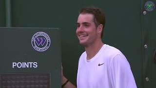 Isner's record 113 aces against Mahut