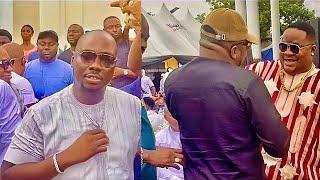 OBI CUBANA Shuts Down Oba For Mother's Burial!!