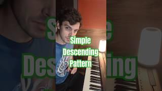 try this beautiful & simple descending chord pattern, RH never changes #piano #composer #musictheory