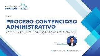 Proceso Contencioso Administrativo