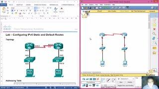 2.2.4.5 - 6.2.4.5 Lab - Configuring IPv6 Static and Default Routes