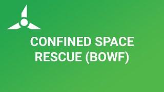 Confined Space Rescue - Barrow Offshore Wind Farm (BOWF) - Elevated Systems Technology