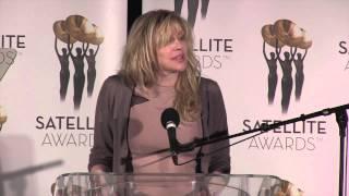 Courtney Love introduces Mike Medavoy at The 18th Satellite Awards