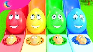 Surprise Eggs Kids Songs | BluLoo Nursery Rhymes & Kids Songs