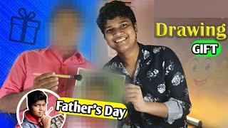 Father's Day Drawing  Reaction  #subhojit_art