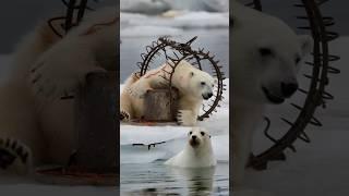 A seal pleads with a soldier to save an injured bear trapped, bridging hope amid war. #animals