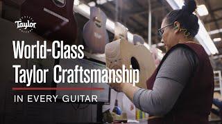 Taylor Guitars | World-Class Taylor Craftsmanship In Every Guitar