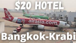 $20 Bangkok Airport Hotel! NEW Trip Krabi Ao Nang Koh Lanta Phi Phi Phuket Loop Begins!