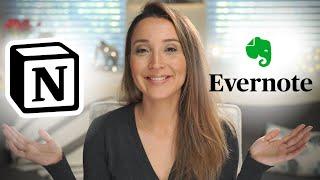 Honest Comparison of Evernote vs Notion 2021