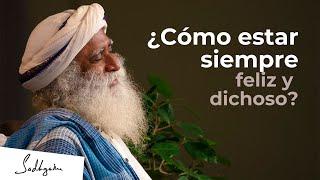 ¿Te gustaría estar siempre feliz y dichoso? | Sadhguru Español, voz doblada con IA