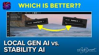 Which Is Better? Local Gen AI Or Stability AI - ON1 Photo RAW 2025