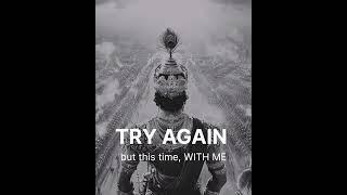 TRY AGAIN and see the changes 🪄 #krishna #mahabharat #shortvideo