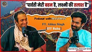 The best podcast with Abhay Singh (IIT Baba). Know More about him. IIT Baba Interview | Manthan