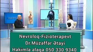 Nevroloq-Fizioterapevt Dr.Müzəffər Ətayi onurğa sütununa ən çox ağırlıq düşən hissəsi