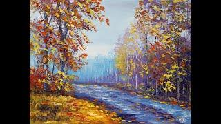 "Colors of Autumn" Painting by Andrei Bagno