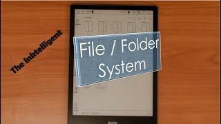 Onyx Boox Note Pro Review Part 5 (File / Folder System)