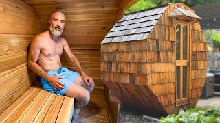 The Story of my DIY Wood Heated Outdoor Sauna