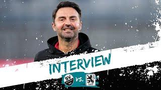 Interview | Sreto Ristic vor dem Spiel SV Sandhausen - TSV 1860 München