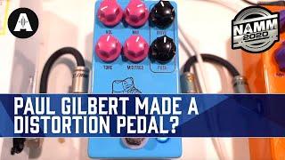 First Look At The New JHS PG-14 Paul Gilbert Signature Distortion Pedal! - NAMM 2020