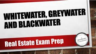 Real Estate Exam Prep: Water Quality Basics