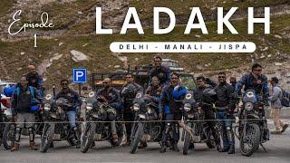 Ladakh Bike Trip | Episode 01| Delhi-Manali-Ladakh-Srinagar | 4K