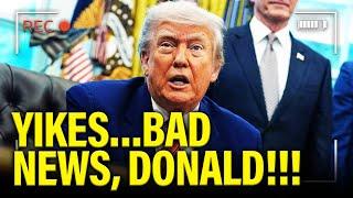 Trump has AWFUL MORNING after more BAD NEWS