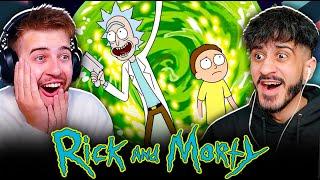 OUR FIRST TIME WATCHING RICK AND MORTY!! Rick And Morty Episode 1 Reaction