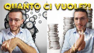 TRADING ONLINE: Quanto TEMPO e SOLDI ci vogliono? E quanto si GUADAGNA?