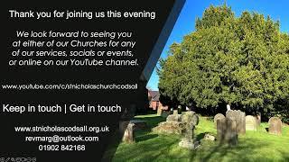 St. Nicholas Church, Codsall - Memorial Service - Sunday 5th November 2023