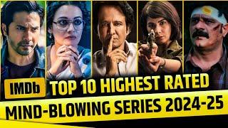 Top 10 Highest Rated Indian Web Series | New Hindi Series 2024-25 | Bharat Munch