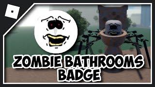 HOW TO GET ZOMBIE BATHROOMS BADGE in SUPER FLUSH UNIVERSE | How to get 3 ZOMBIE TOILETS MORPHS