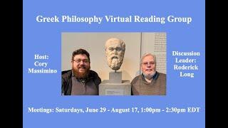 Ep. 34:  AGORIC ALERT #2:  Greek Philosophy VRG